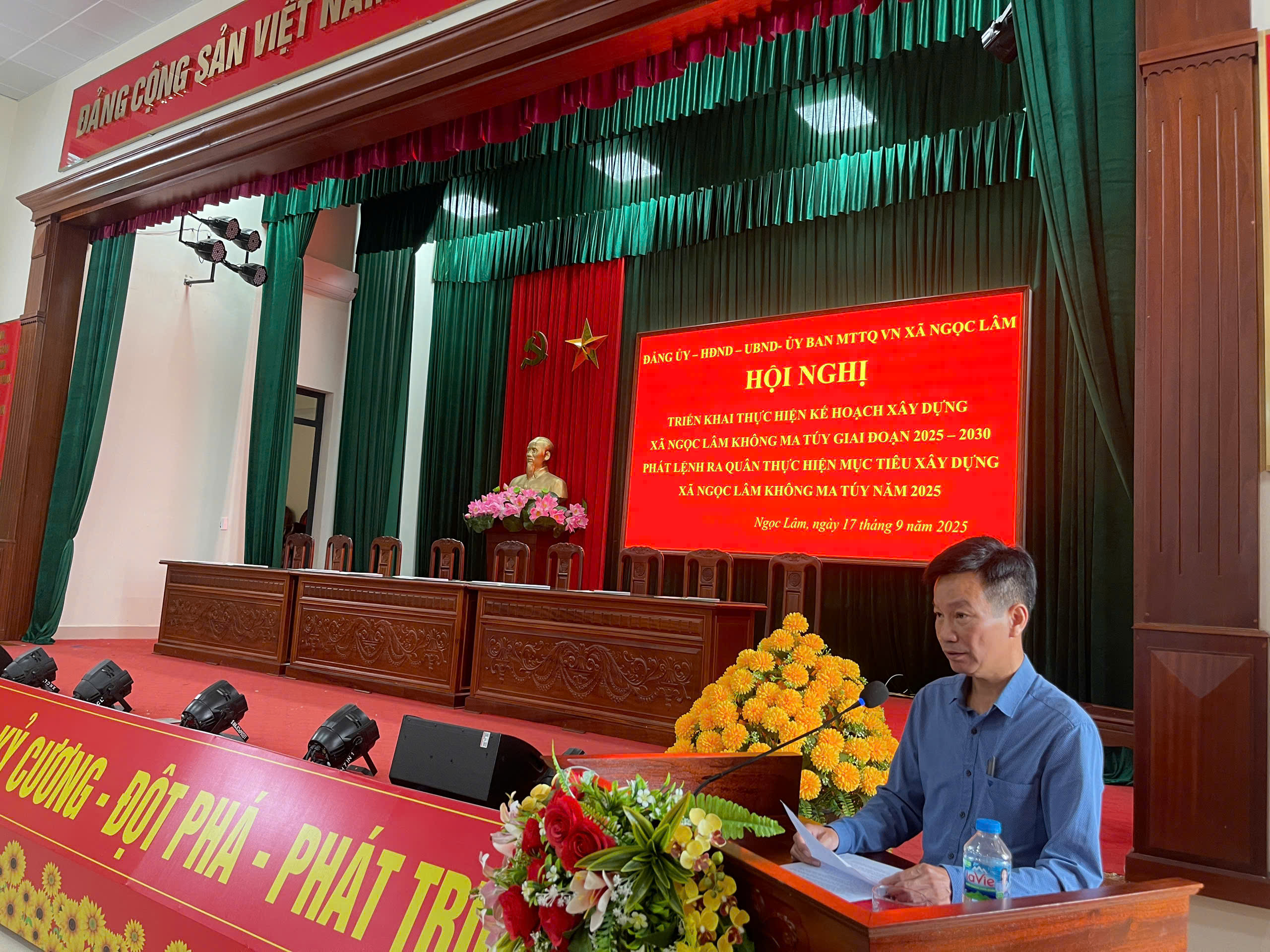 Xã Ngọc Lâm, tỉnh Hưng Yên triển khai và ra quân thực hiện Kế hoạch xây dựng “Xã không ma túy” giai đoạn 2025 – 2030.
