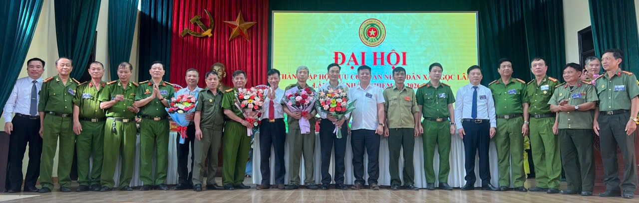 Đại hội Hội Cựu Công an nhân xã Ngọc Lâm lần thứ nhất nhiệm kỳ 2026 - 2031