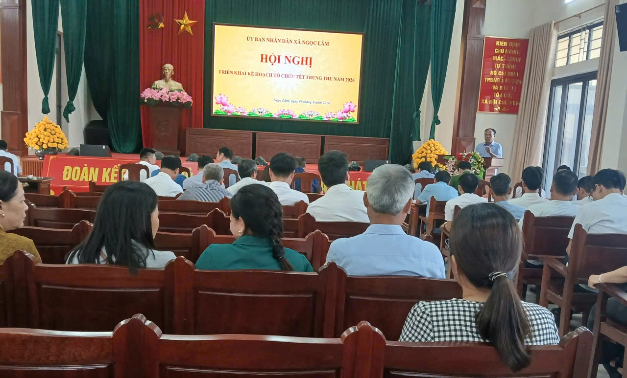 Ngọc Lâm triển khai kế hoạch tổ chức tết trung thu năm 2026