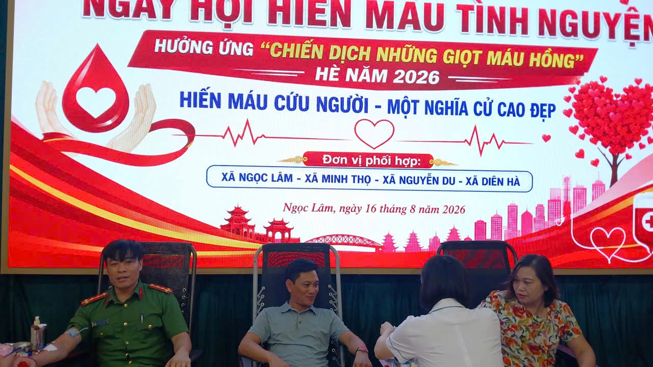 Mỗi đơn vị máu được trao đi - Thêm một cơ hội được tiếp nối sự sống