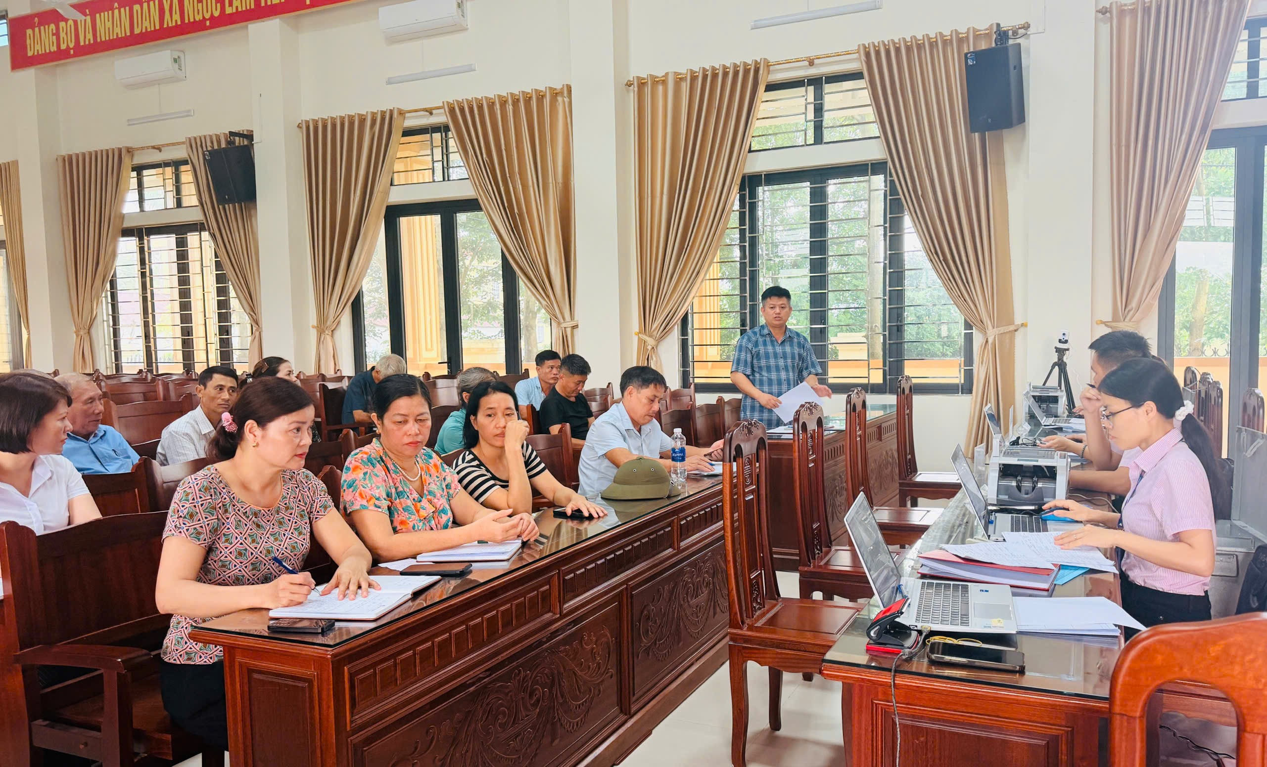 HOẠT ĐỘNG TÍN DỤNG CHÍNH SÁCH TRÊN ĐỊA BÀN XÃ NGỌC LÂM 6 THÁNG ĐẦU NĂM 2026