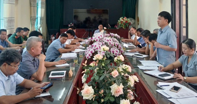 Ngọc Lâm tổ chức hội nghị giao ban với cơ sở thôn tháng 8/2026