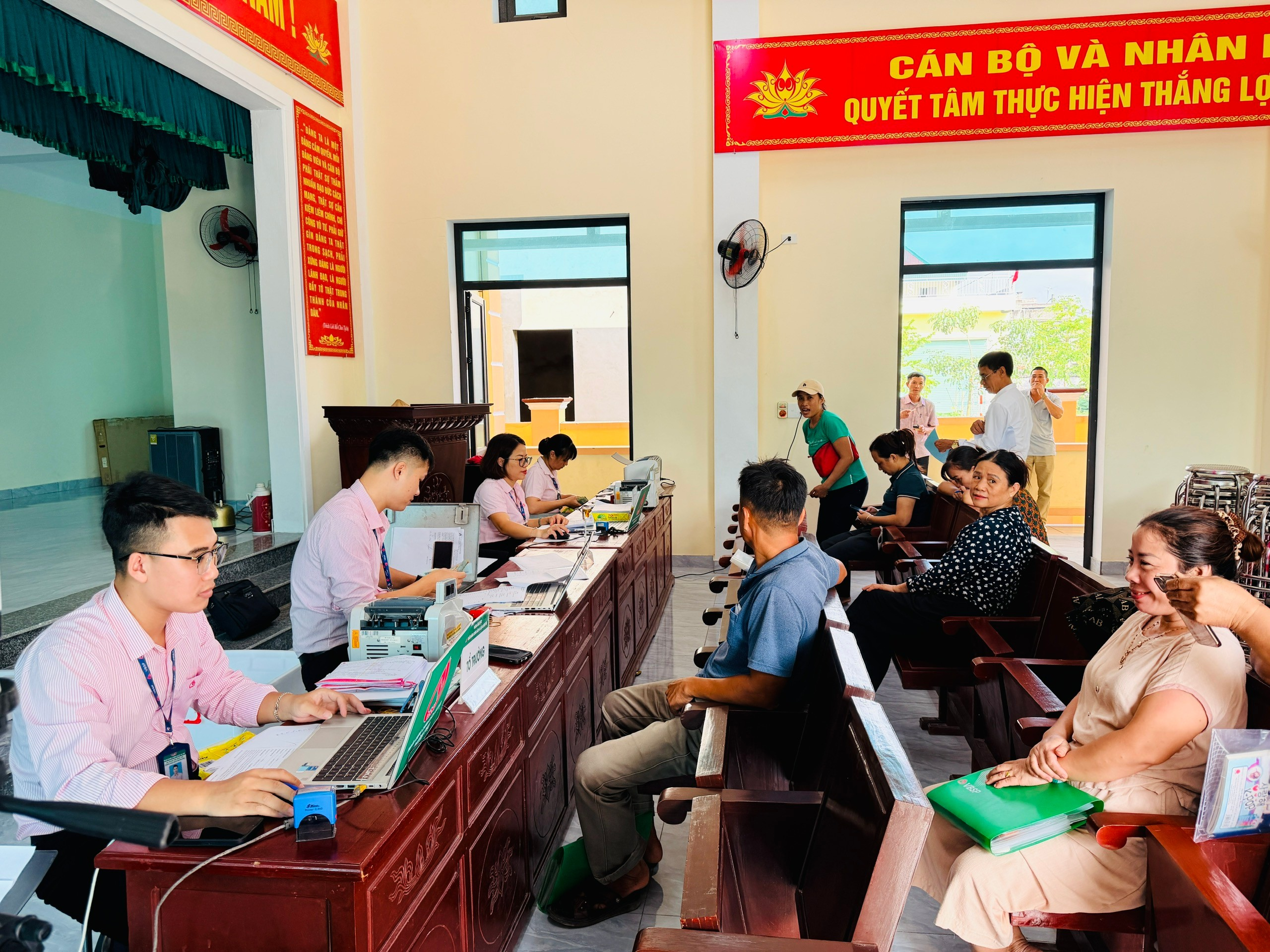 NGÂN HÀNG CHÍNH SÁCH XÃ HỘI QUỲNH PHỤ TẬP TRUNG TĂNG TRƯỞNG NGUỒN VỐN TÍN DỤNG CHÍNH SÁCH